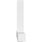 Ekena Millwork Eugene Architectural Grade PVC Gable Bracket, 108"W x 36"H x 6"D x 6"F, 8/12 Pitch GBP108X36X0606EUG00 - alternate 5